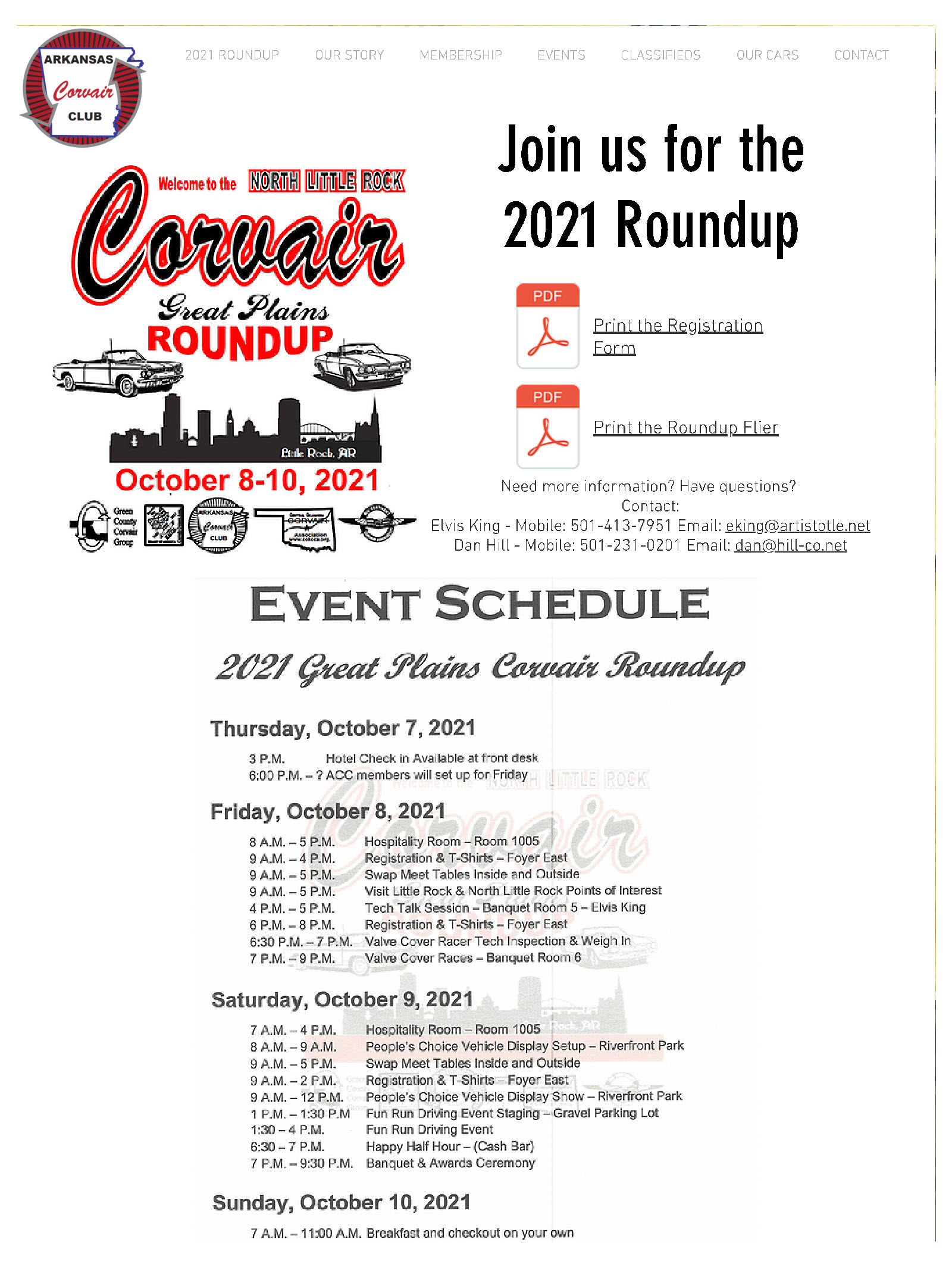 Round up events 2021